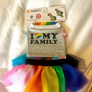 Rainbow Pride XS Dog outfit